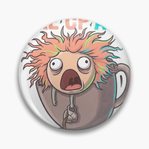 Item preview, I Woke Up Awake Meme Sticker designed and sold by Imaginarium of Chaos falcon88 .