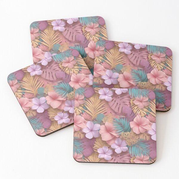 Item preview, Graceful Tropical Floral Texture  - Flower Garden Pattern  - Gift Ideas For Mom designed and sold by RoyalStarsPatts.