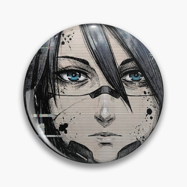 Item preview, Elster Signalis Android Black Hair Red Highlights Portrait designed and sold by Senpaiwaves.
