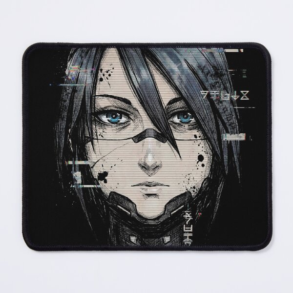 Item preview, Elster Signalis Android Black Hair Red Highlights Portrait designed and sold by Senpaiwaves.