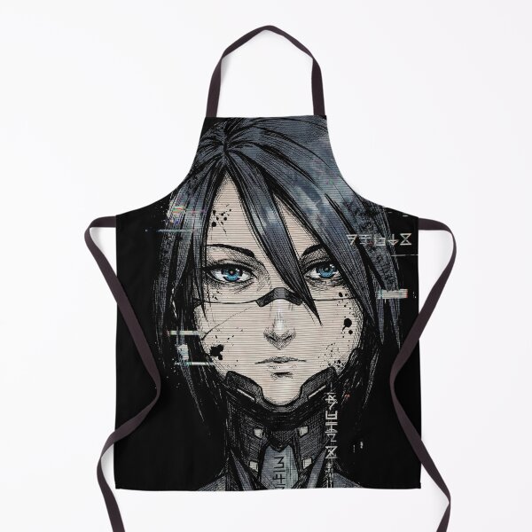 Item preview, Elster Signalis Android Black Hair Red Highlights Portrait designed and sold by Senpaiwaves.