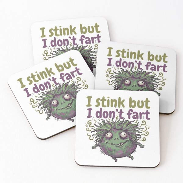 Item preview, I Stink But I Don’t Fart Meme Sticker designed and sold by Imaginarium of Chaos falcon88 .