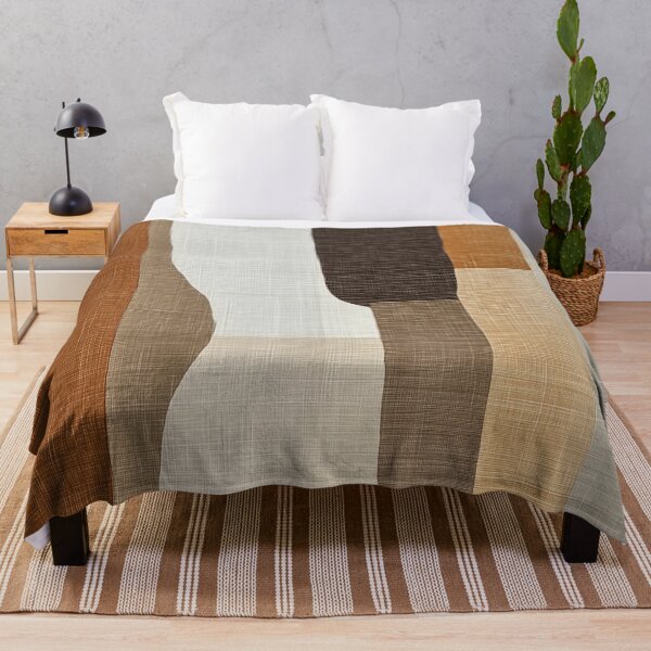 Item preview, Earthy Bottles Abstract - Warm Brown Cream Organic Pattern designed and sold by Caspereickeart.