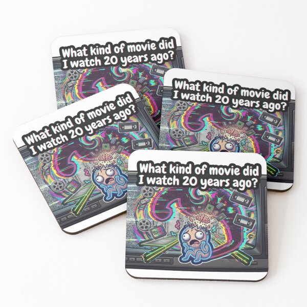 Item preview, What Kind Of Movie Did I Watch 20 Years Ago Meme Sticker designed and sold by Imaginarium of Chaos falcon88 .