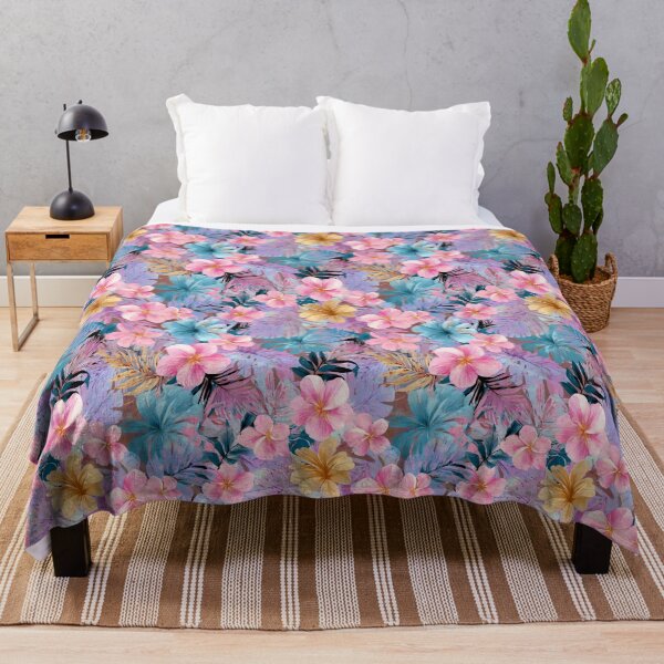 Item preview, Flourishing Tropical Floral Texture - Flower Garden Pattern - Unique Gifts For Women designed and sold by RoyalStarsPatts.