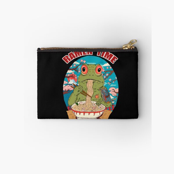 Item preview, Funny Frog Eating Ramen designed and sold by ragnacold.