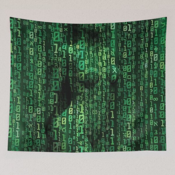 Item preview, The Matrix Within: Digital Silhouette designed and sold by Hen-C-Art.