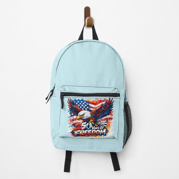 Item preview, Patriotic Freedom Eagle– Vintage Independence Style designed and sold by BreezifyDesignStudio.