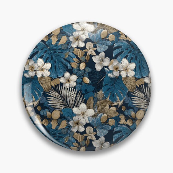 Item preview, Wild Tropical Flower Print  - Botanical Garden Pattern  - Birthday Gift For Wife designed and sold by RoyalStarsPatts.