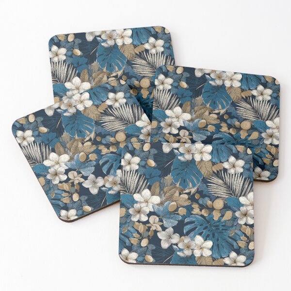 Item preview, Wild Tropical Flower Print  - Botanical Garden Pattern  - Birthday Gift For Wife designed and sold by RoyalStarsPatts.