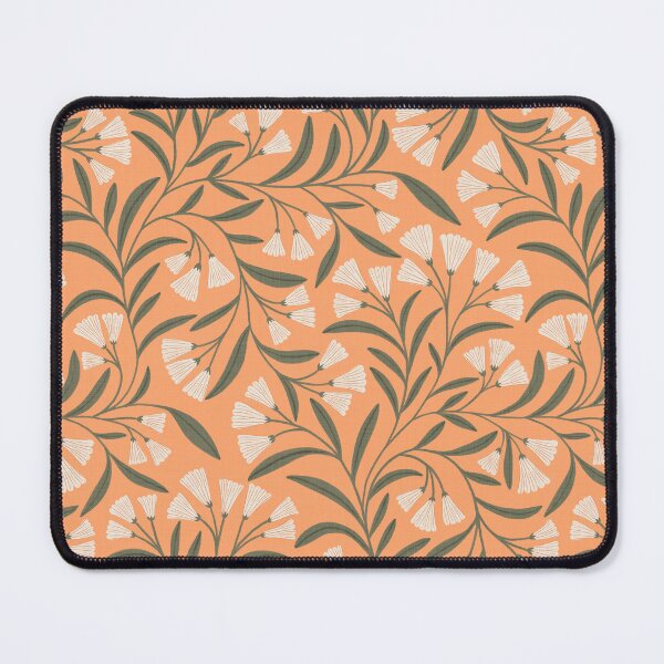 Item preview, Delicate trailing floral - Soft peach botanical pattern designed and sold by Illustrated by Nat.