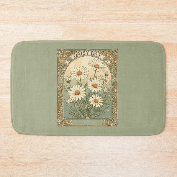 Item preview, Daisy Day Whimsical Art Nouveau Style designed and sold by taiche.