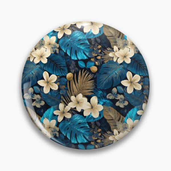 Item preview, Radiant Tropical Floral Texture  - Birth Flower Motif  - Sympathy Gifts designed and sold by RoyalStarsPatts.