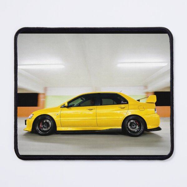 Item preview, LIGHTNING YELLOW EVO 9 SIDE ROLLING SHOT designed and sold by TheMitsuGuy.