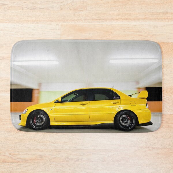 Item preview, LIGHTNING YELLOW EVO 9 SIDE ROLLING SHOT designed and sold by TheMitsuGuy.