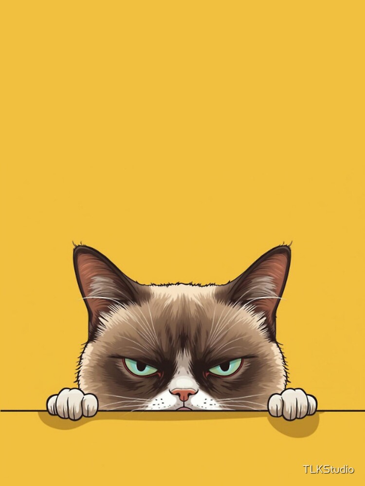 Thumbnail 5 of 5, iPhone Case, Grumpy Cat designed and sold by TLKStudio.