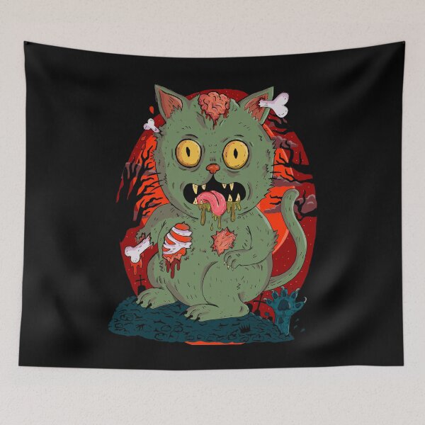 Item preview, Zombie Cat designed and sold by ragnacold.