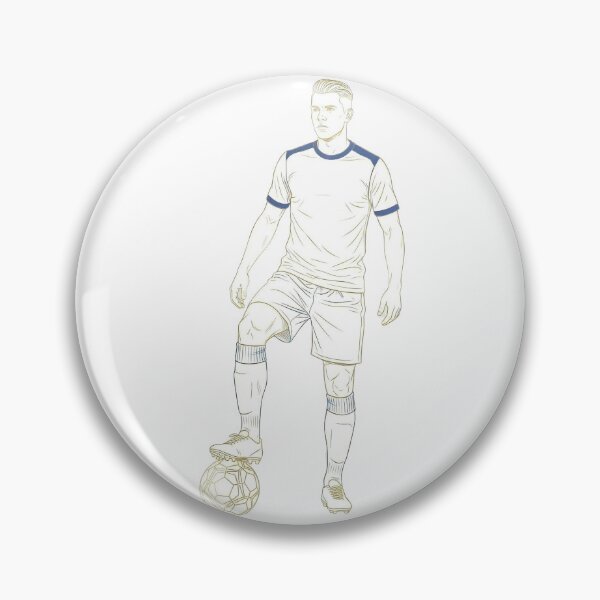 Item preview, Football sketch - Footballer designed and sold by FehlingMedia.