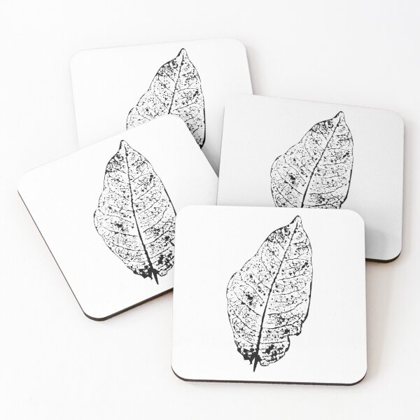 Item preview, Hoja detallada I, Diseño natural de dibujo minimalista con estética minimalista designed and sold by SWSandraWechner.