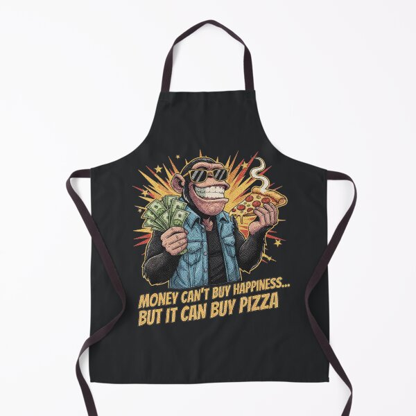 Item preview, Money Can't Buy Happiness... But It Can Buy Pizza designed and sold by SimonFernando.