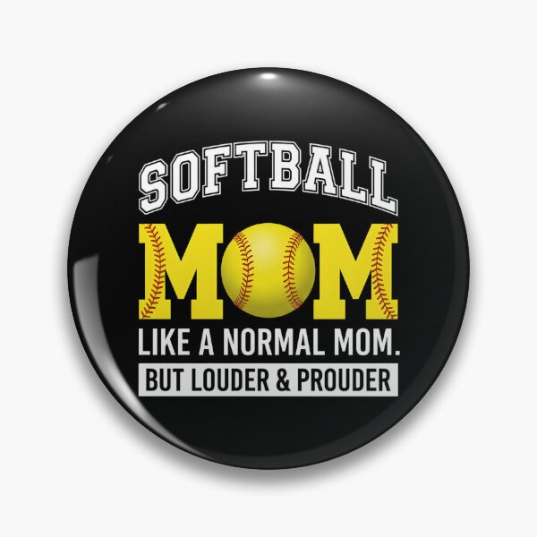 Item preview, Loud and Proud Mom Life Softball Baseball Mothers Game Day designed and sold by OlakunleOloroz.