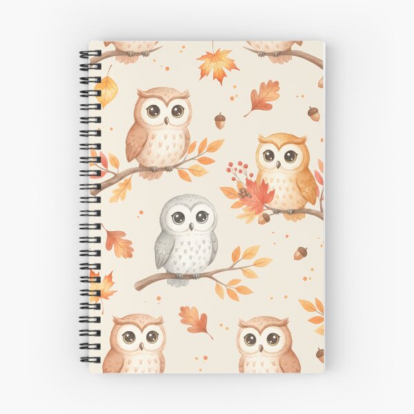 Item preview, Cute Autumn Owls on Branches designed and sold by naragon4289.