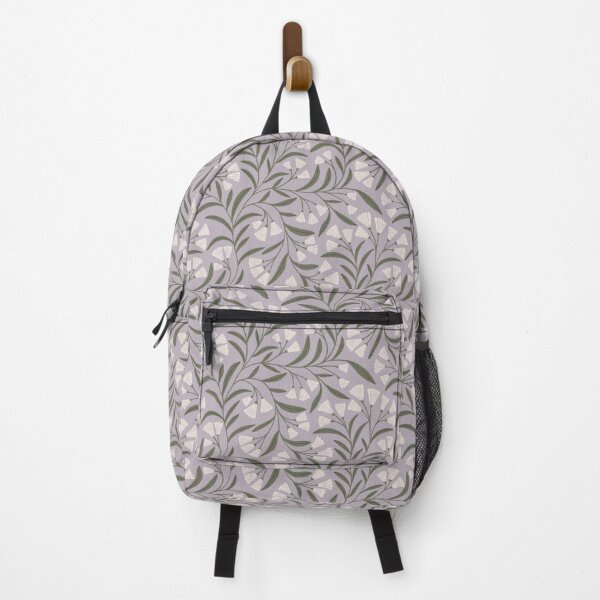 Item preview, Delicate trailing floral - Muted pastel lilac botanical pattern designed and sold by Illustrated by Nat.