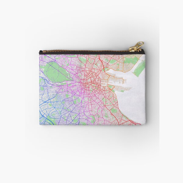 Item preview, Dublin City Map of Ireland - Colorful designed and sold by deMAP.
