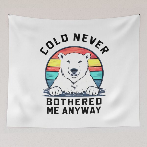Item preview, Vintage Retro Polar Bear Sunset - Cool Arctic Wildlife Illustration designed and sold by TodiesGift.