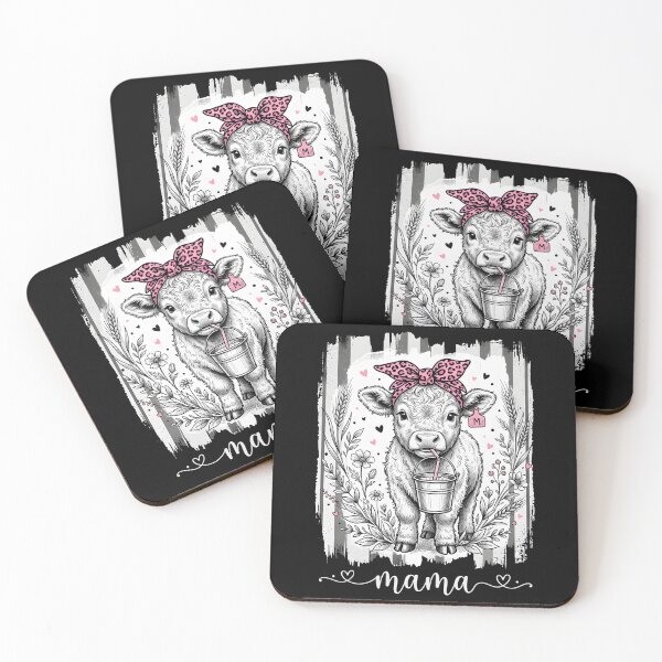 Item preview, Mama Highland Cow Floral Mothers Day Mom Funny Highland Cow designed and sold by OlakunleOloroz.