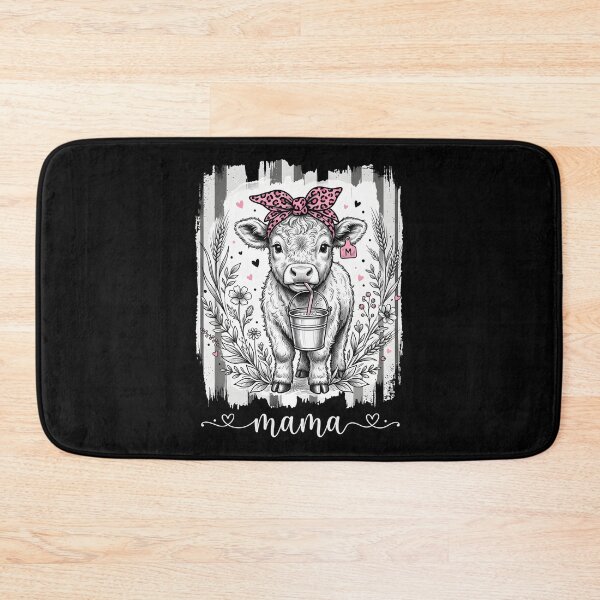 Item preview, Mama Highland Cow Floral Mothers Day Mom Funny Highland Cow designed and sold by OlakunleOloroz.