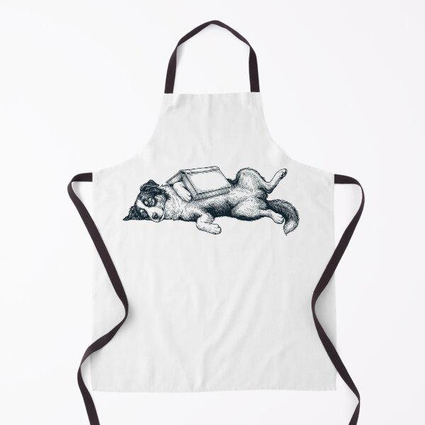Item preview, Funny Australian Shepherd Reading Book Nap Dog Lover designed and sold by DoodleTortle.