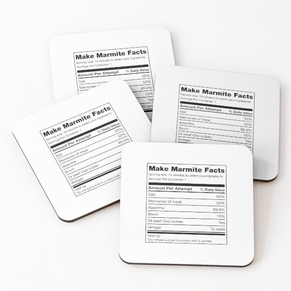 Item preview, Make Marmite Facts designed and sold by eldram.