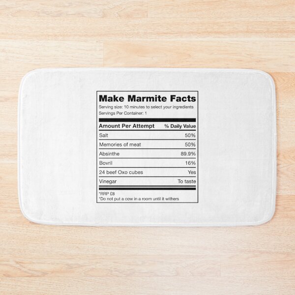 Item preview, Make Marmite Facts designed and sold by eldram.
