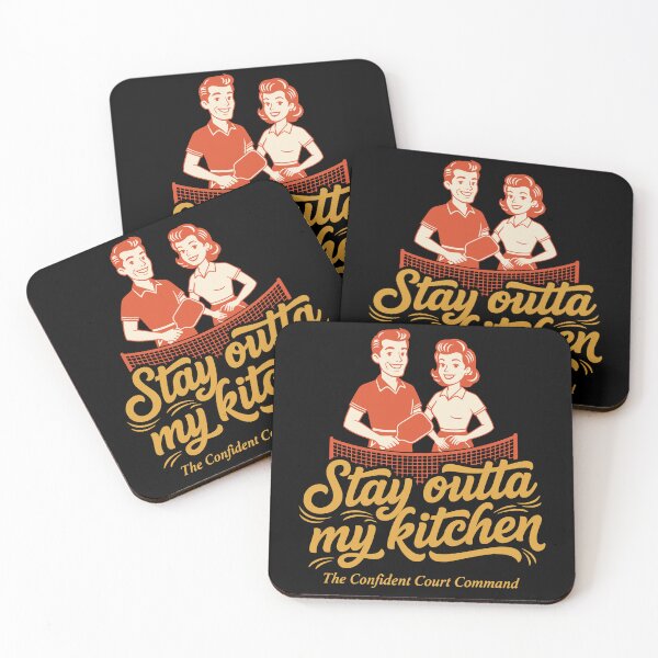 Item preview, Pickleball Stay Outta My Kitchen Funny Player designed and sold by LuminOrb.