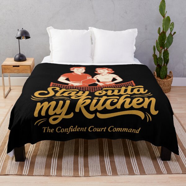 Item preview, Pickleball Stay Outta My Kitchen Funny Player designed and sold by LuminOrb.