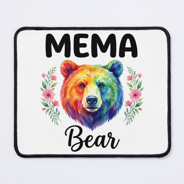 Item preview, MEMA Bear Floral Graphic for Mothers Day Moments designed and sold by OlakunleOloroz.