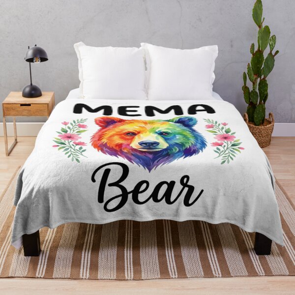 Item preview, MEMA Bear Floral Graphic for Mothers Day Moments designed and sold by OlakunleOloroz.