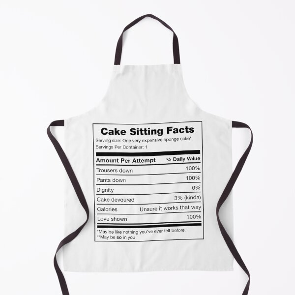 Item preview, Cake Sitting Facts designed and sold by eldram.