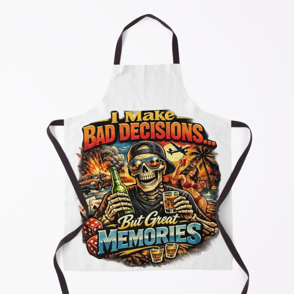 Item preview, I Make Bad Decisions Graphic Tee | Unisex Premium T-Shirt for Casual Wear designed and sold by MoolokaiApperal.