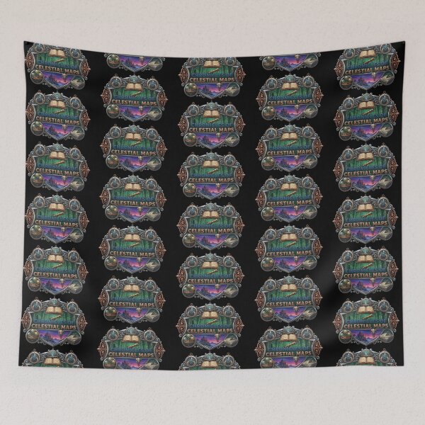 Item preview, Chronicles of Celestial Maps – Astronomy & Exploration Emblem Design designed and sold by Dogandesighn.