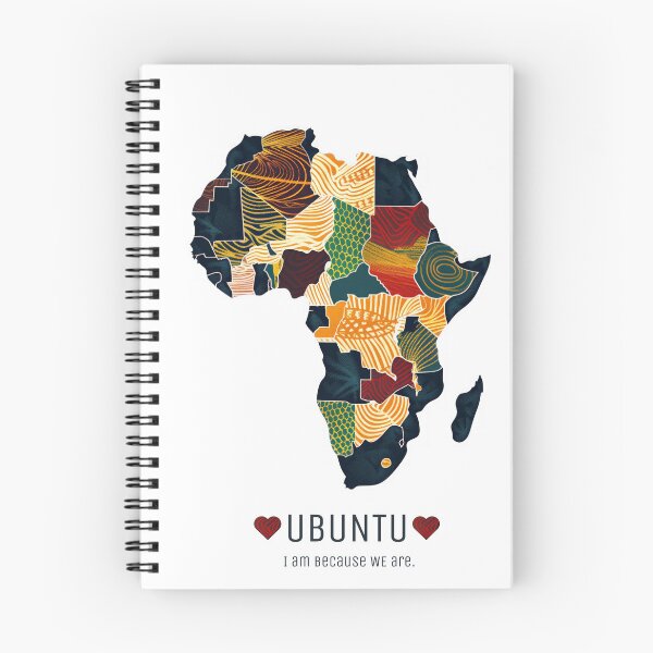 Item preview, Ubuntu I am because you are African Continent designed and sold by Thunderg1rl.