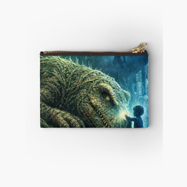Item preview, The Last Touch – Child and Sleeping Giant Fantasy Art designed and sold by KnitOfShadoF.