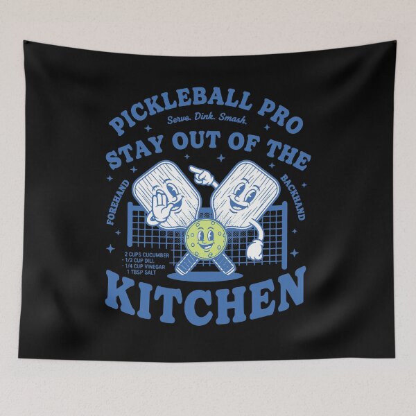 Item preview, Pickleball Pro Stay Out Of The Kitchen Love designed and sold by LuminOrb.