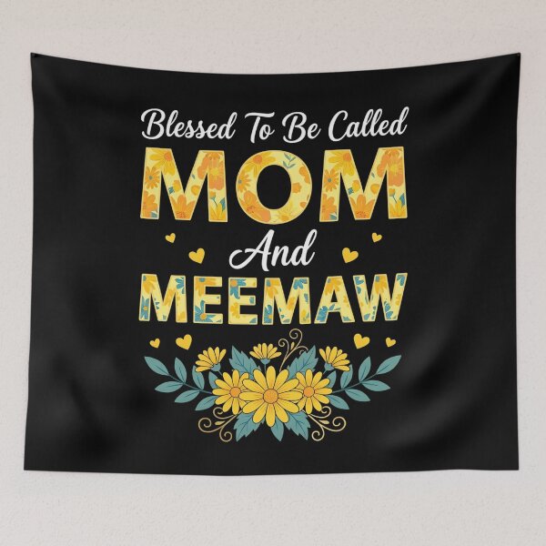 Item preview, Mothers Day Blessed to Be Called Mom and Meemaw designed and sold by OlakunleOloroz.