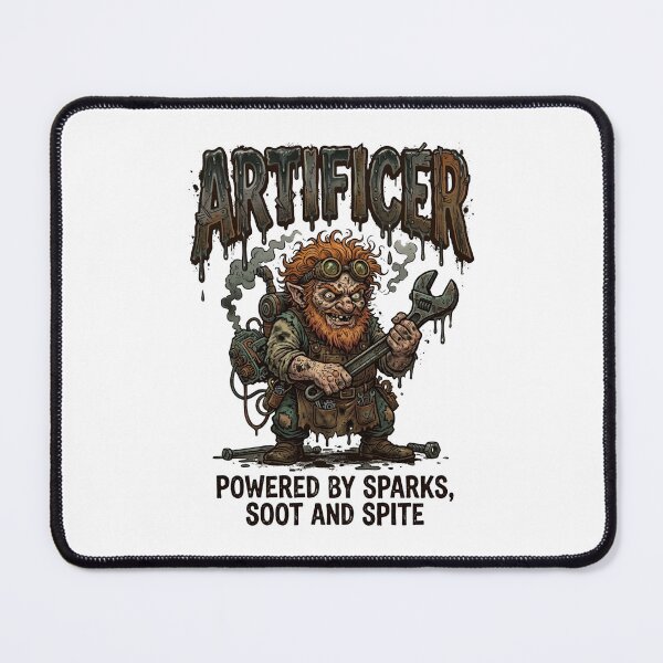 Item preview, Artificer Powered By Sparks Soot And Spite Tabletop RPG designed and sold by Fenay Designs.