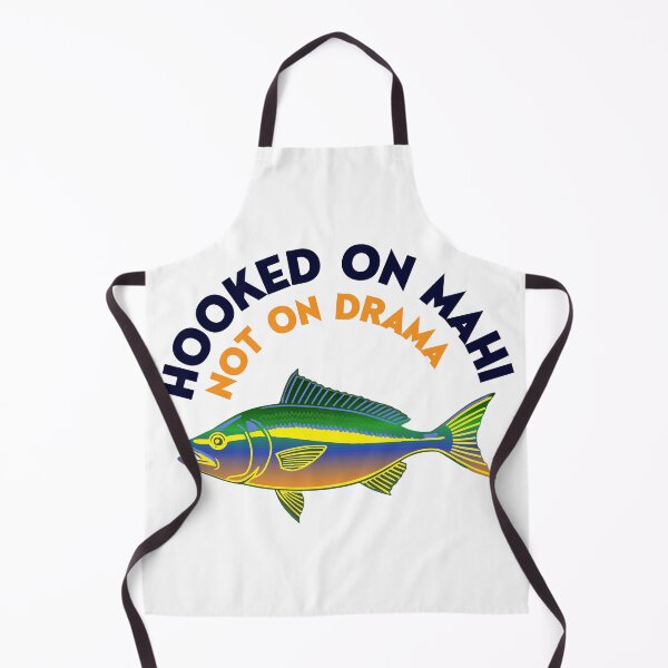 Item preview, Hooked On Mahi Mahi Design Fishing Graphic designed and sold by Stag Prime Shop.