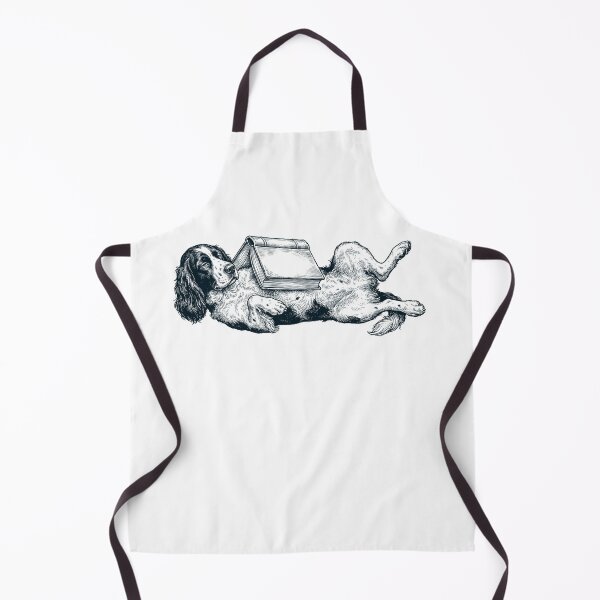Item preview, Funny English Springer Spaniel Reading Book Nap Dog Lover designed and sold by DoodleTortle.