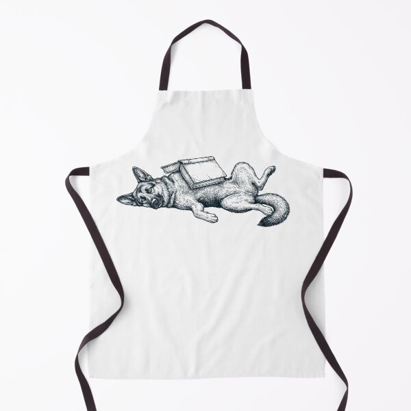 Item preview, Funny German Shepherd Reading Book Nap Dog Lover designed and sold by DoodleTortle.