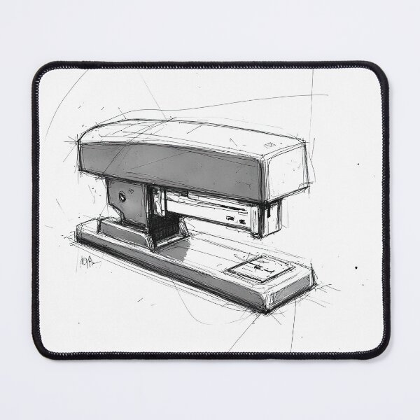 Item preview, The Architect's Stapler: Noir Sketch designed and sold by Imaagica.